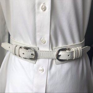 Burberry Belt with Buckles.